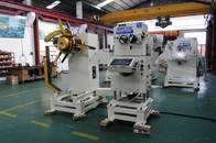 Automatic Sheet Metal Uncoiler Straightener And Feeder with Metal Sheet Shearing Machine