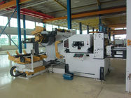Metal Steel Coil Uncoiler Punching Machine , Pneumatic Feeder Great Performance